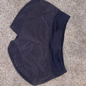 Lululemon Speed Up short — black